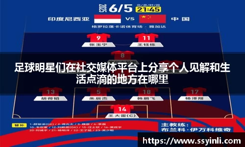 足球明星们在社交媒体平台上分享个人见解和生活点滴的地方在哪里
